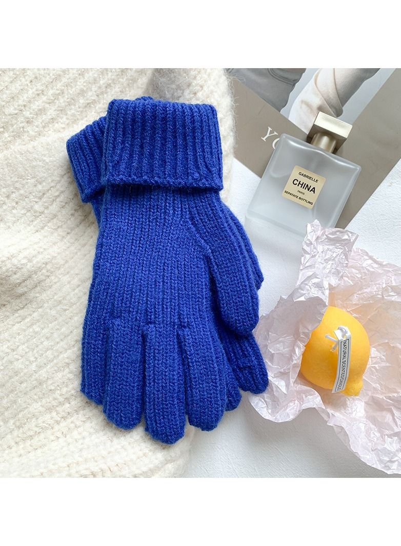 Loquat Solid Knit Gloves