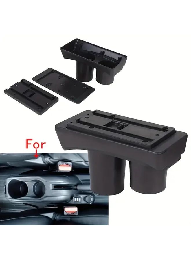 For PEUGEOT 301 Car Armrest Box Direct Fit Center Console Storage Compartment Cup Holder Black Red Dashboard Organizer Easy Installation Sedan Hatchback OEM Compatible Retrofit Accessory - Image 4