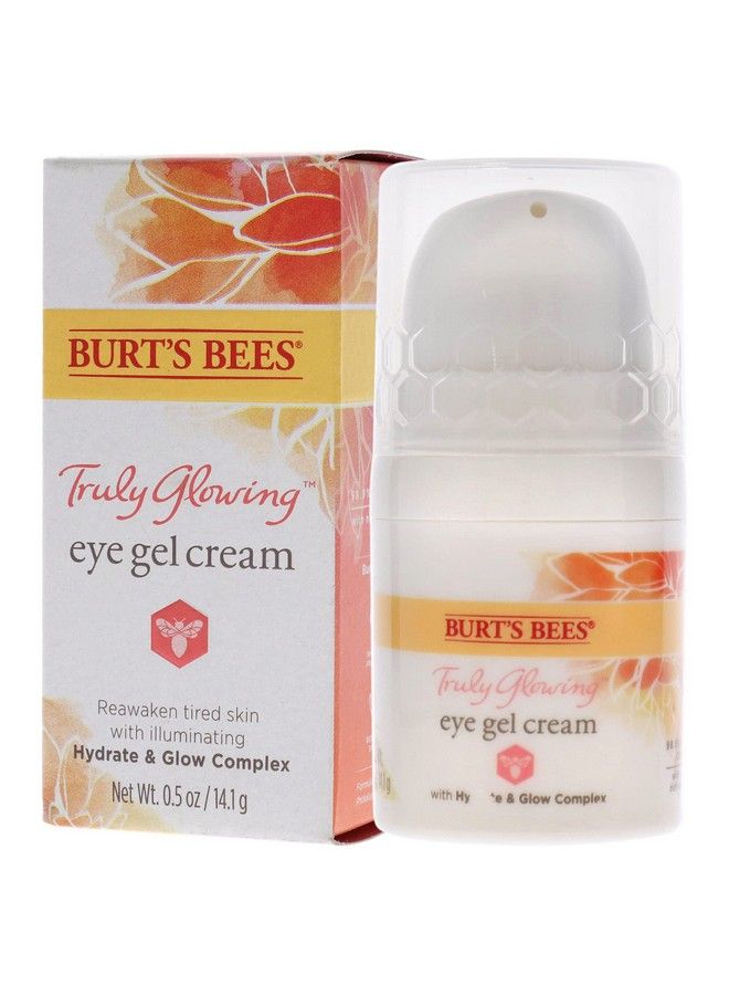 Burt's Bees Burts Bees Truly Glowing Eye Gel Cream Unisex 05 Oz White - Image 5