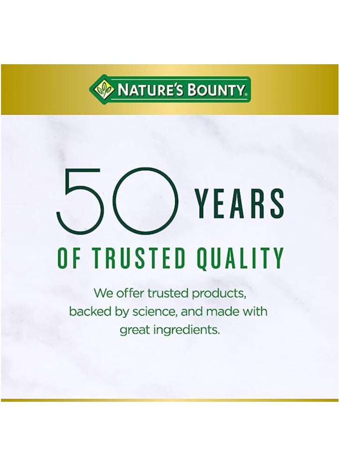 NATURE'S BOUNTY - بيكولينات الكروم 800 ميكروجرام، 50 قرصًا (عبوة من قطعتين) - Image 1