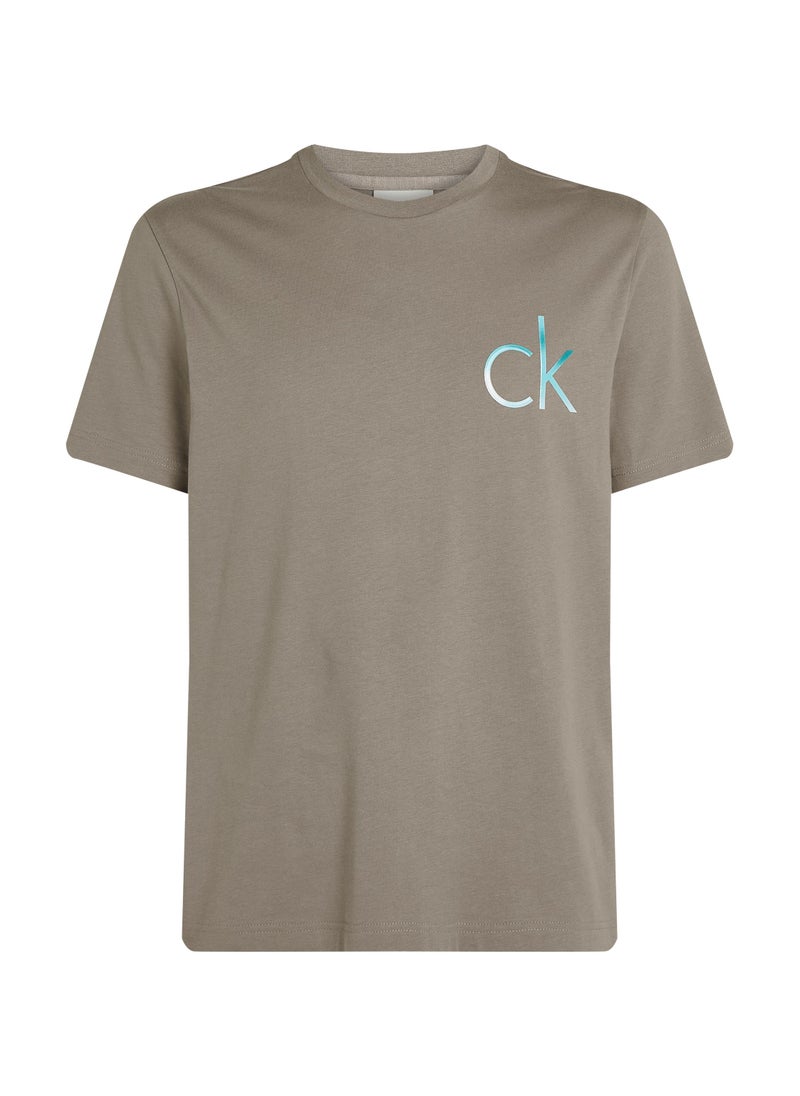 CALVIN KLEIN Ck Chest Logo T-Shirt - Image 5