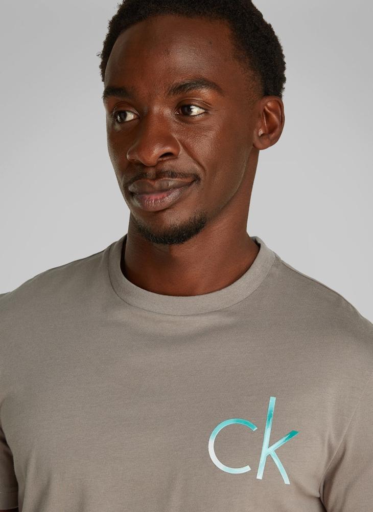 CALVIN KLEIN Ck Chest Logo T-Shirt  - Image 3