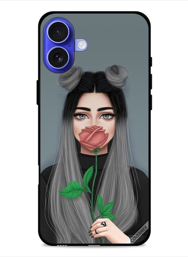 Covernex غطاء حماية آيفون 16 من أبل بفن فتاة لطيفة - Image 1