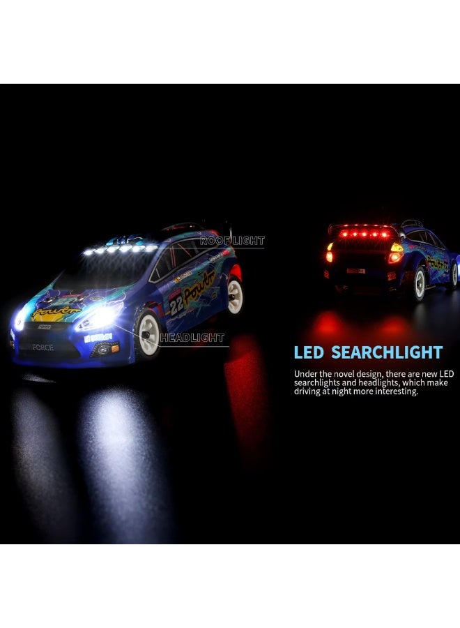 FORCE 1:28 Scale Remote Control Car – 30KM/H High-Speed 4WD RC Drift Car, 2.4GHz Racing Vehicle with Metal Chassis, 130 Brushed Motor, Rechargeable Battery – for Kids & Adults - Image 5