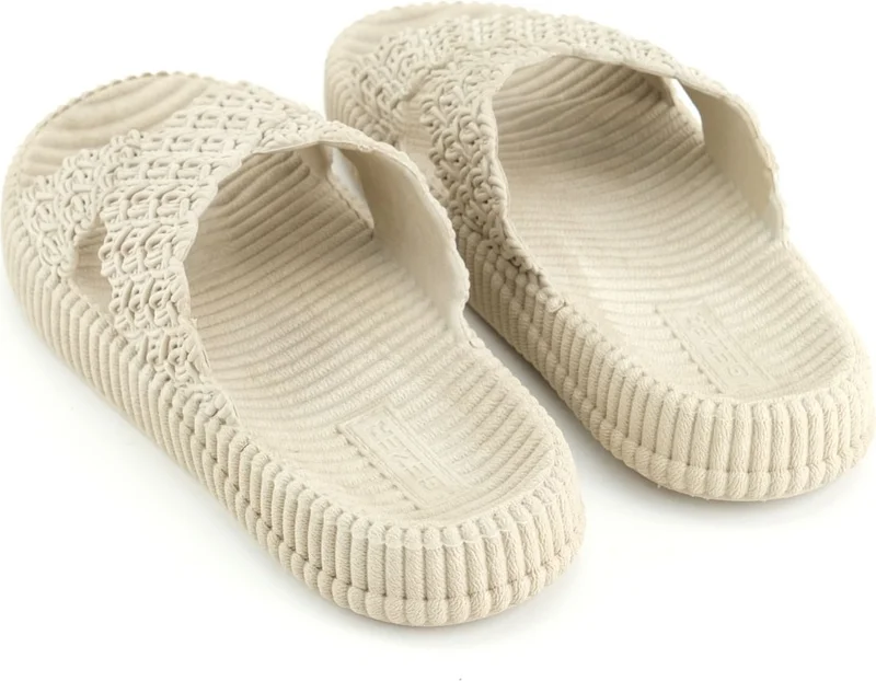 Gezer Women Summer House Bathroom Wet Floor Suitable Slippers