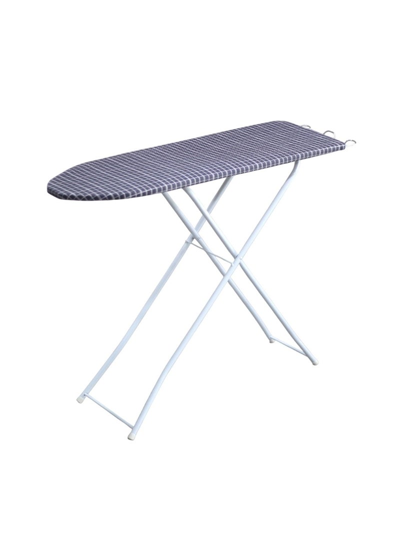 Clean and Care Ironing Board Size A 110cm x 30cm Strong Board 4 Adjustable Heights Iron Durable Stand High Quality Cushion Foldable Space saving Black Checked - pzsku/Z3195A4460A202E13D7C6Z/45/_/1731499195/6d8023a4-8af1-4121-bdf1-4964a6ddd9a7