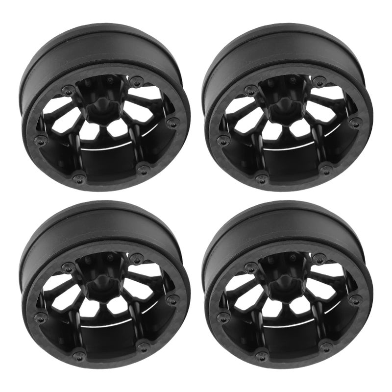 1 10 RC Car 2 2 Inch Five Spoke Carbon Fiber Wheels Lightweight High Strength For Buggy Truck - Image 4