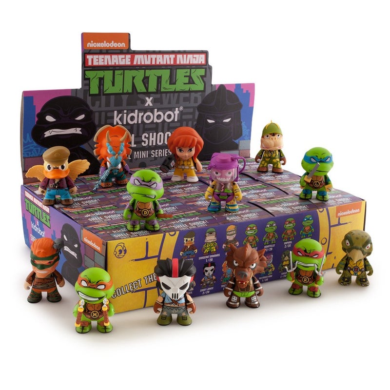 Kidrobot TMNT Teenage Mutant Ninja Turtles Series 2 Shell Shock Brand New Display Case 20 pcs - Image 2