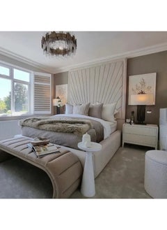 Havana Beds And Upholstery Wentworth Luxury Handmade Queen Bed (Suitable Mattress fit :150 cm x 200 cm)  - Image 4