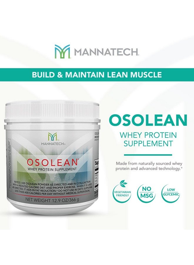 Mannatech Protein Powder, OsoLean (Canister) 12.9 oz - Image 3