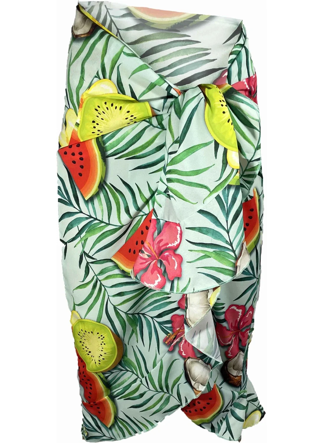 Bolder Allora Watermelon Pattern Ruffle Pareo