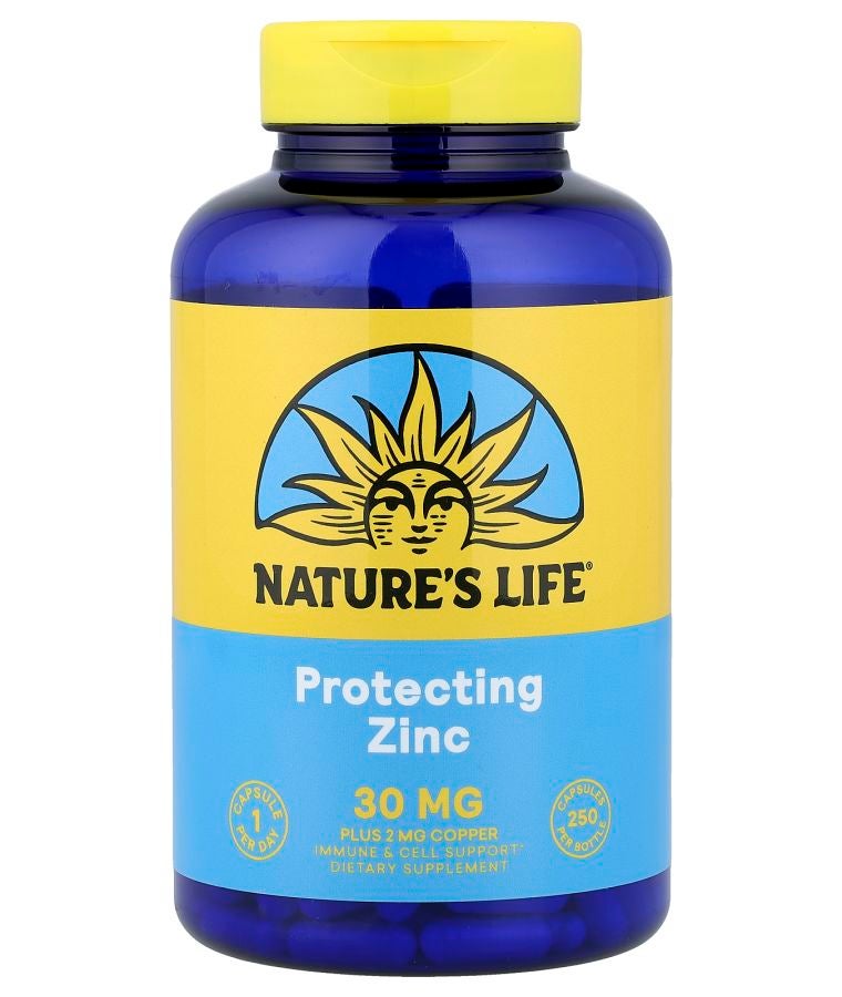 Nature's Life Protecting Zinc Plus Copper 250 Capsules