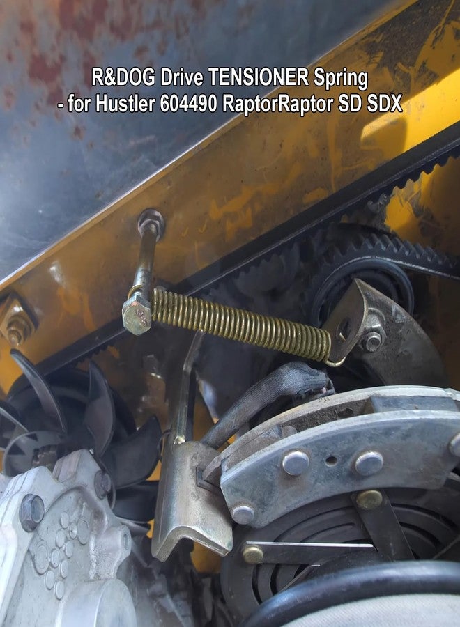 superbobi R&DOG Drive TENSIONER Spring - for Hustler 604490 Raptor Raptor SD SDX - Image 4