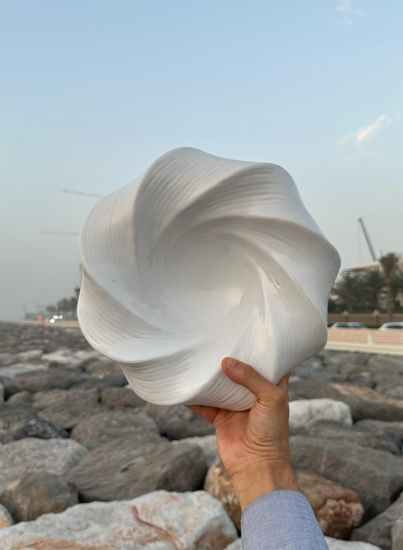 Tohfa Luxe TohfaLuxe The Swirl Ceramic Bowl  - Image 1