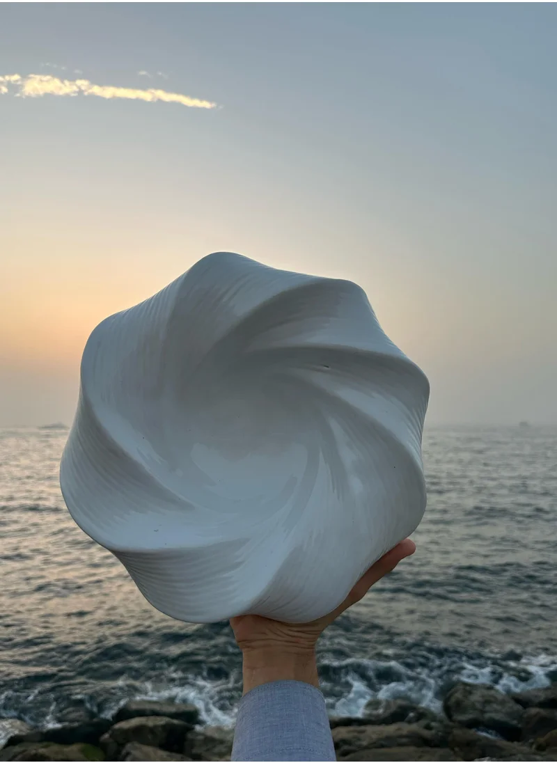 Tohfa Luxe TohfaLuxe The Swirl Ceramic Bowl