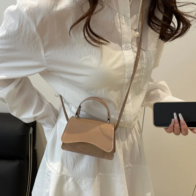 Styli  Khaki Crossbody Bag with Adjustable Strap for Women | Best Price UAE