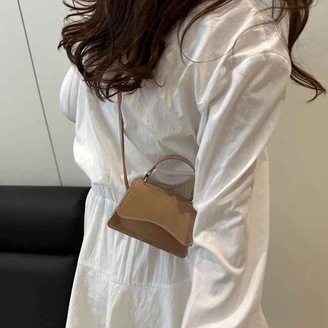 Styli  Khaki Crossbody Bag with Adjustable Strap for Women | Best Price UAE