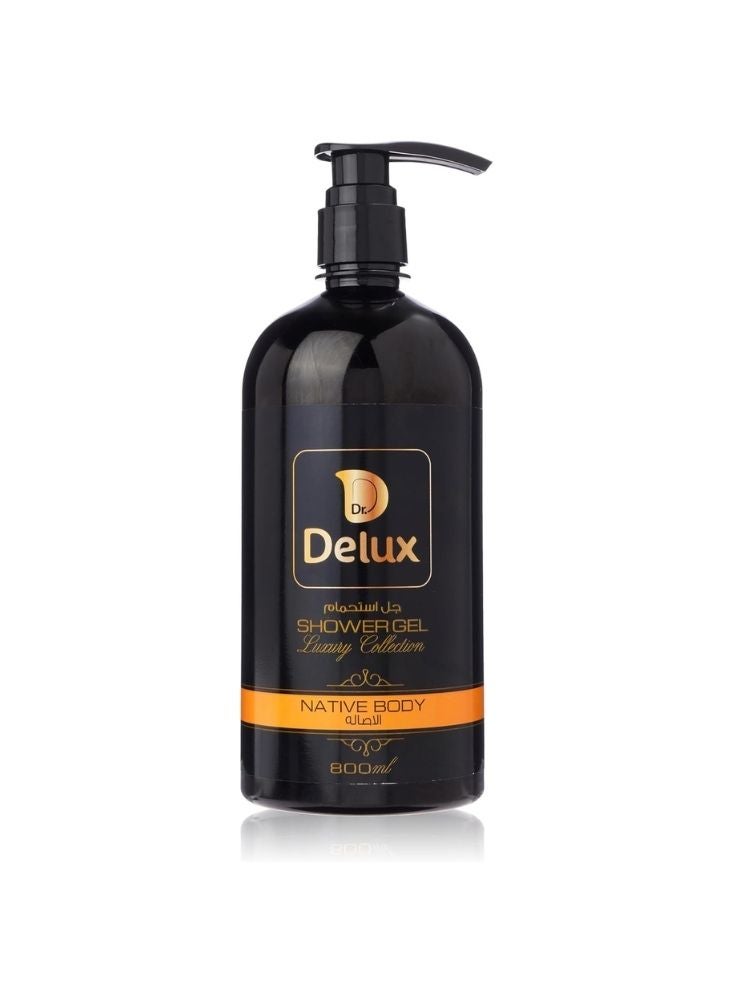 ديلوكس جل الاستحمام الفاخر من "دكتور ديلوكس" للبشرة الحساسة – ٨٠٠ مل - Image 4