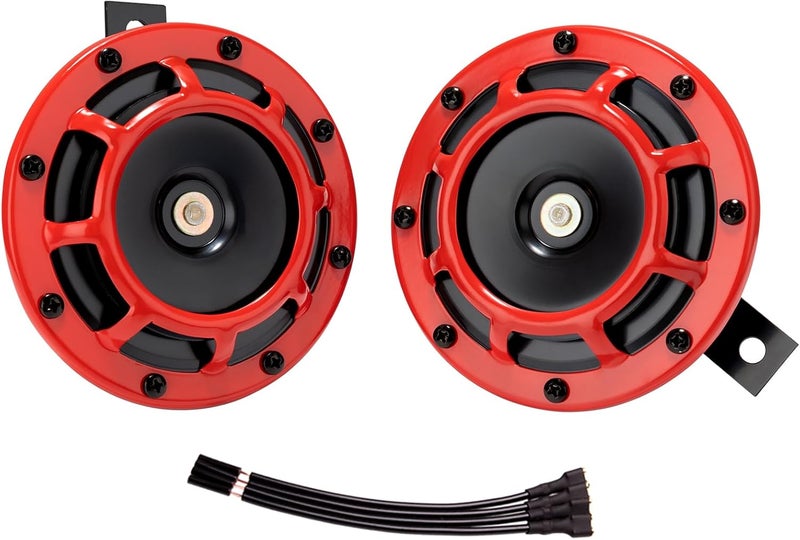 banhao Car Horn12v Waterproof Double Horn,BANHAO Electric Snails for Cars, Motorcycles, Alternative Electronic Parts for Cars and Horns for Trains Practical build - Image 1