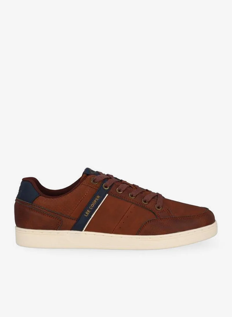 Men Lace-Up Ankle Sneakers