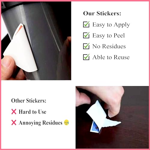 Goelite Re-usable Random Anime Stickers Including Naruto, Jujutsu Kaisen, Demon Slayer, Perfect for Laptop, Phone Case, Diary, Water Bottle (Vinyl Pack of 50) - Image 4