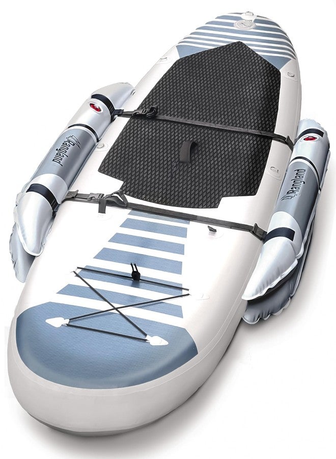Rangland Stabilizers for Stand-Up Paddle Boards (Universal Fit) Inflatable SUP Balance Training Floats for Beginners, Kids, Fishing, Dogs, Yoga and More (Heavy Duty PVC) - Image 1