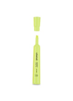 UNIVERSAL Unv08861 Desk Highlighter Chisel Tip Fluorescent Yellow (1Dozen)  - Image 4