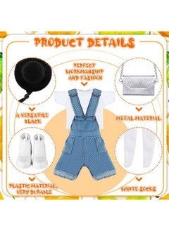 Doll Clothes 12 Inch Girl Doll Accessories Casual Wear Clothes Outfits With Shoes Socks Hat Bag Top Jumpsuit Set Gift For Kids (Plain Style) - pzsku/Z319652681926A1C021A6Z/45/_/1688193583/3cca768d-6564-458d-8ca3-abec1f724d74