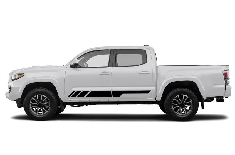 Bubbles Designs BubblesDesigns 2X Side Door Stripes Decal Sticker Compatible with Toyota Tacoma 2004 - Present (17B) - Image 3