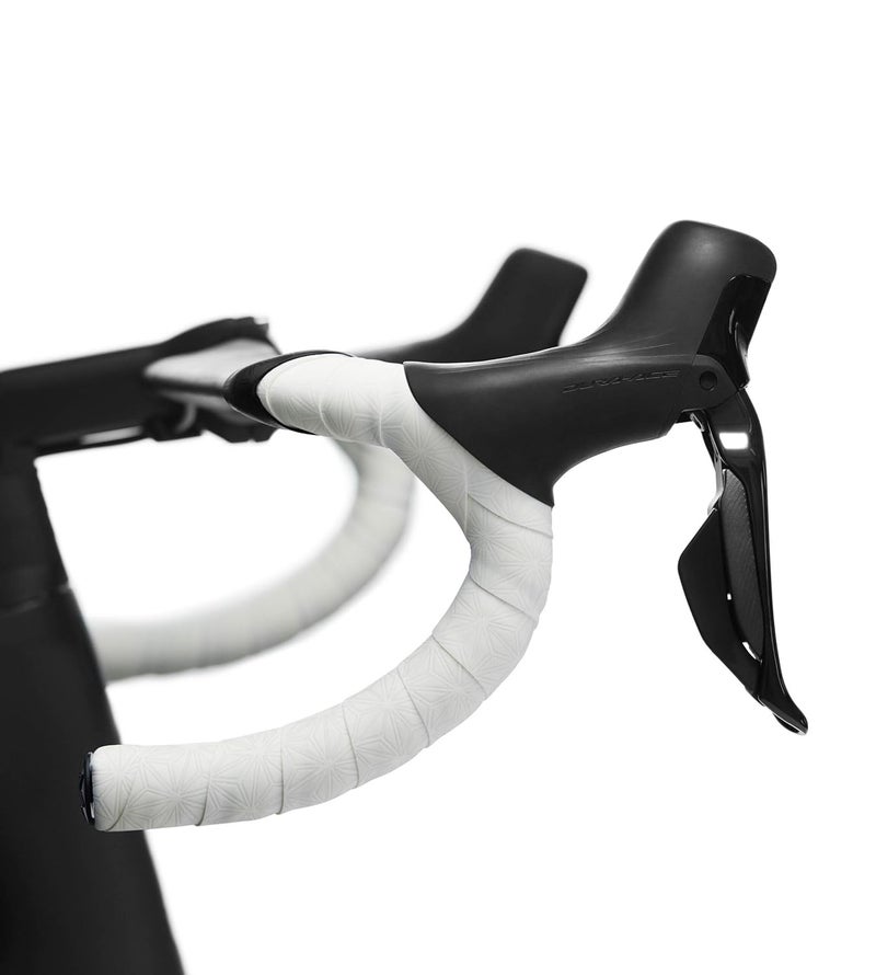 Supacaz Suave Bar Tape – Premium Comfort for Bike Handlebars – Non-Slip Surface – White - Image 2
