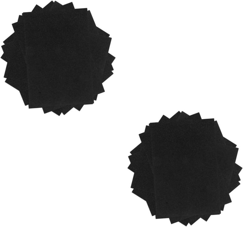 20 Pcs Non Adhesive Glitter Sponge Sheets For DIY Craft And Art Projects - Image 1