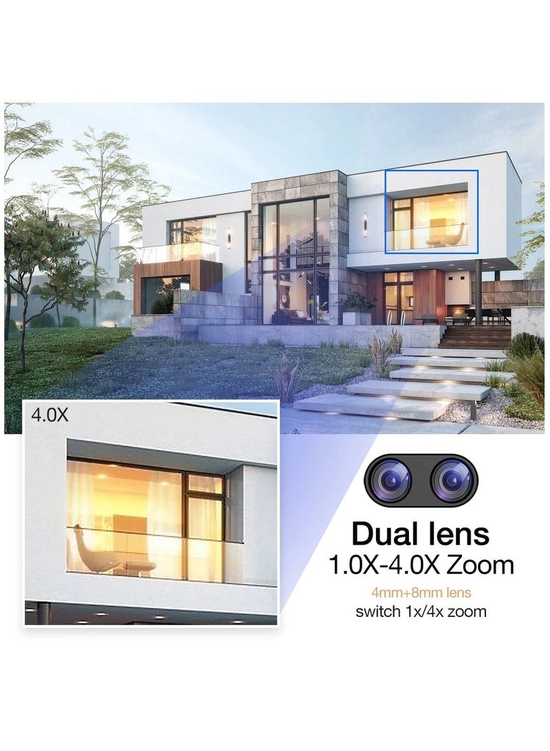 Smart Innovation 3MP Home Security Video CCTV Wi-fi Motion Detection 1080P Dual Lens Outdoor Speed Dome Wireless IP Camera - Image 3