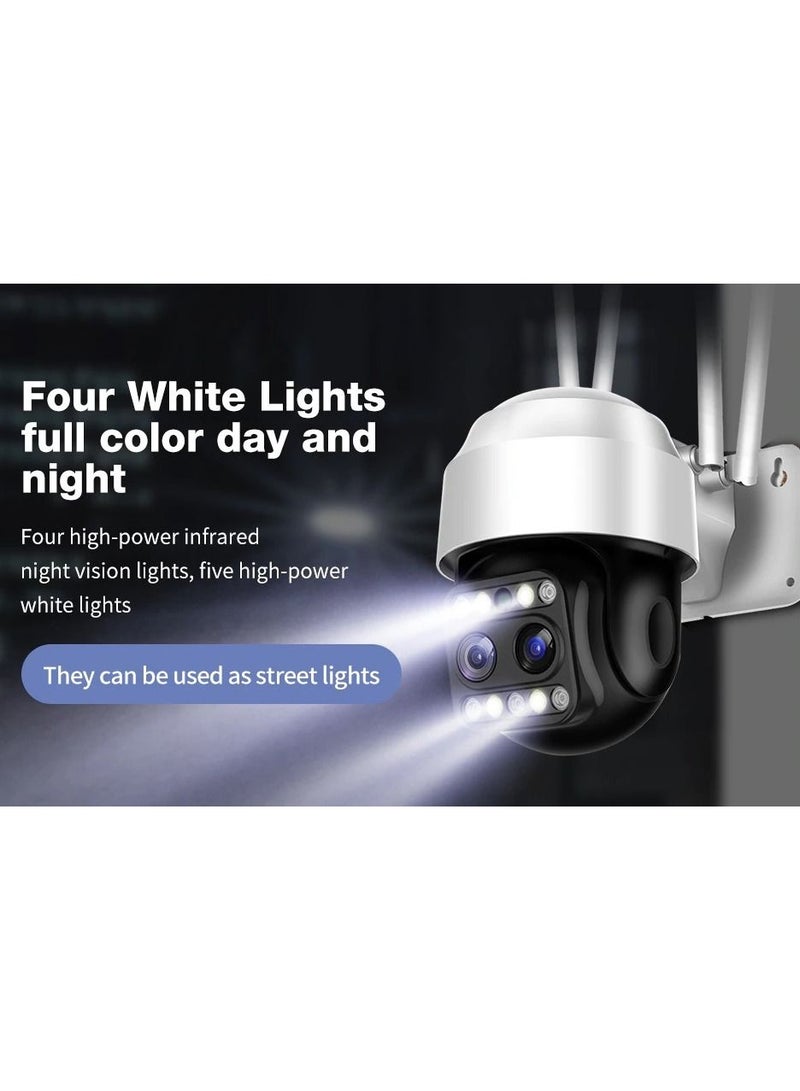 Smart Innovation 3MP Home Security Video CCTV Wi-fi Motion Detection 1080P Dual Lens Outdoor Speed Dome Wireless IP Camera - Image 5