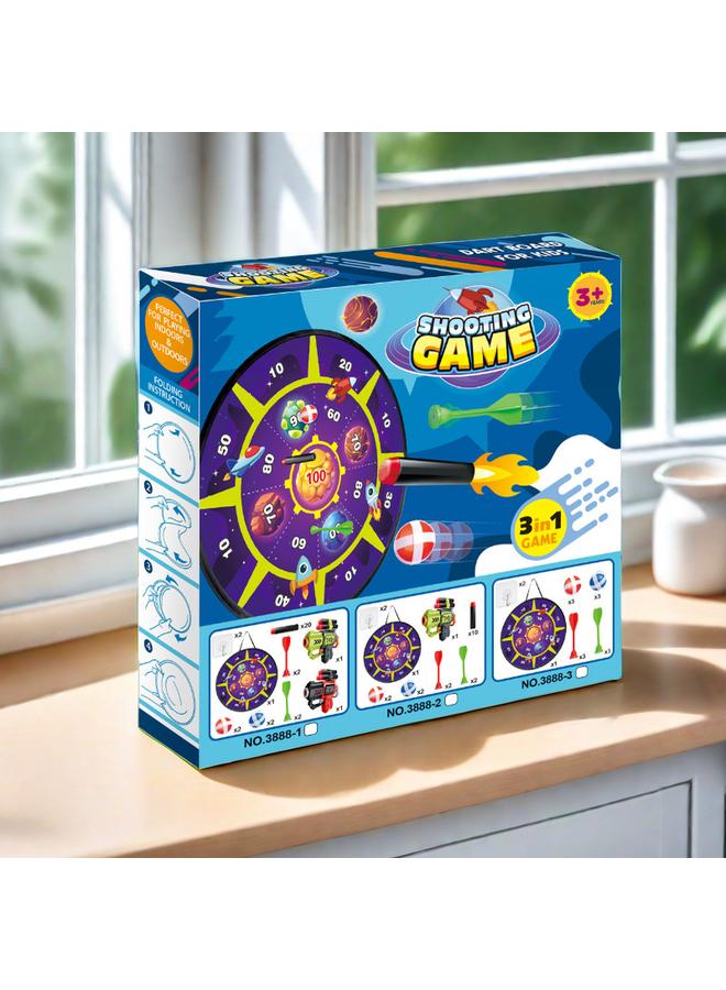 الأزرق جي دبليو <هدية رياضية> رمي كرة لاصقة للأطفال رماية بأكياس الرمل المستهدفة هدايا Chenghai Boy - Image 2