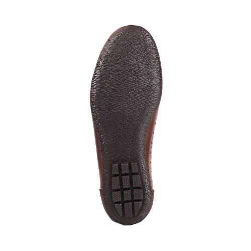Mochi Women's Tan Synthetic Ballerinas 8-UK 41 (EU) (31-4932) - Image 4