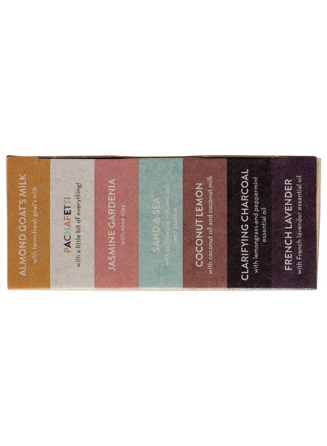 Pacha Soap Co Pacha Peaces Variety Pack, Premium, Handcrafted, Hydrating | Natural Face Wash, Hand Cleanser, Body Wash | Soothing Essential Oils, 7 Oz