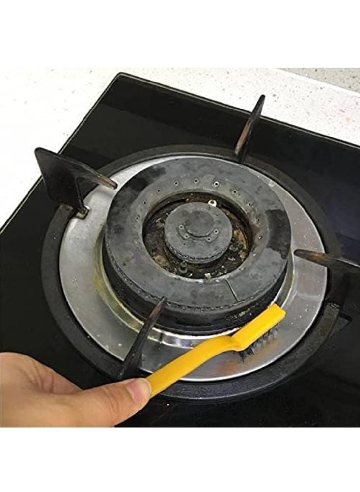 بريميم مجموعة فرش سلكية من ٣ قطع - فرش تنظيف من الفولاذ والنحاس والنايلون لأعمال الصدأ والمعادن والتفاصيل - Image 3