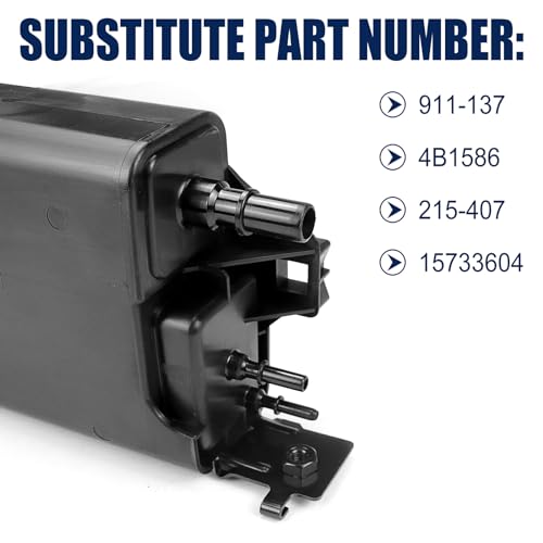 FEXON Fuel Evap Charcoal Vapor Canister Compatible with Chevy 2002-2003 Escalade Avalanche 1500 2000-2003 Suburban 1500 Tahoe 2000-2001 Yukon Yukon XL 1500 911-137 4B1586 215-407 15733604 - Image 5