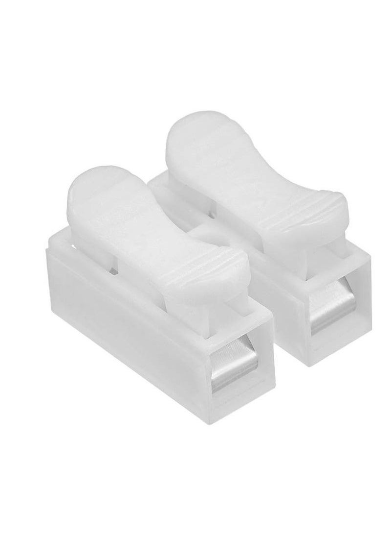 Oasisgalore CH2 Spring Wire Connectors Quick Cable Connector Terminal Barrier Block 30pcs - Image 1