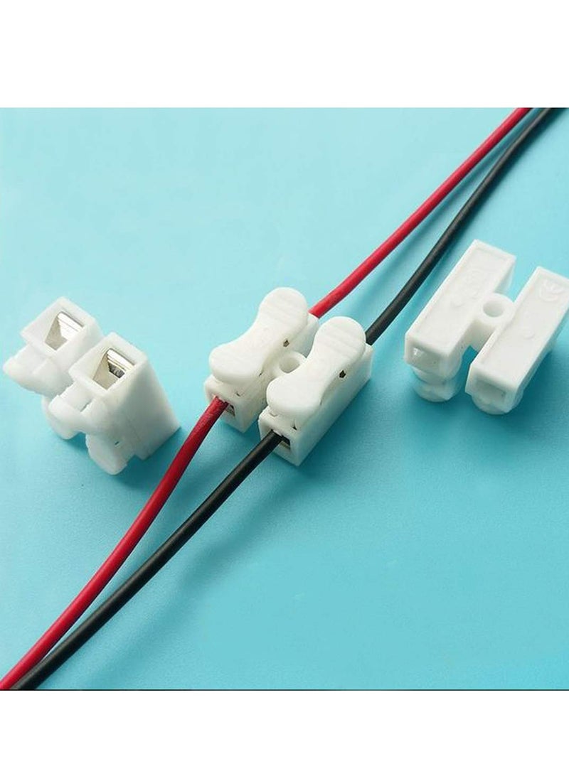 Oasisgalore CH2 Spring Wire Connectors Quick Cable Connector Terminal Barrier Block 30pcs - Image 3