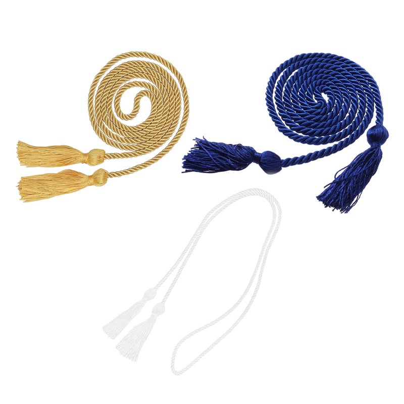 Honors Cords for Graduation Decor, Durable and Practical Tassels Ropes - Image 1