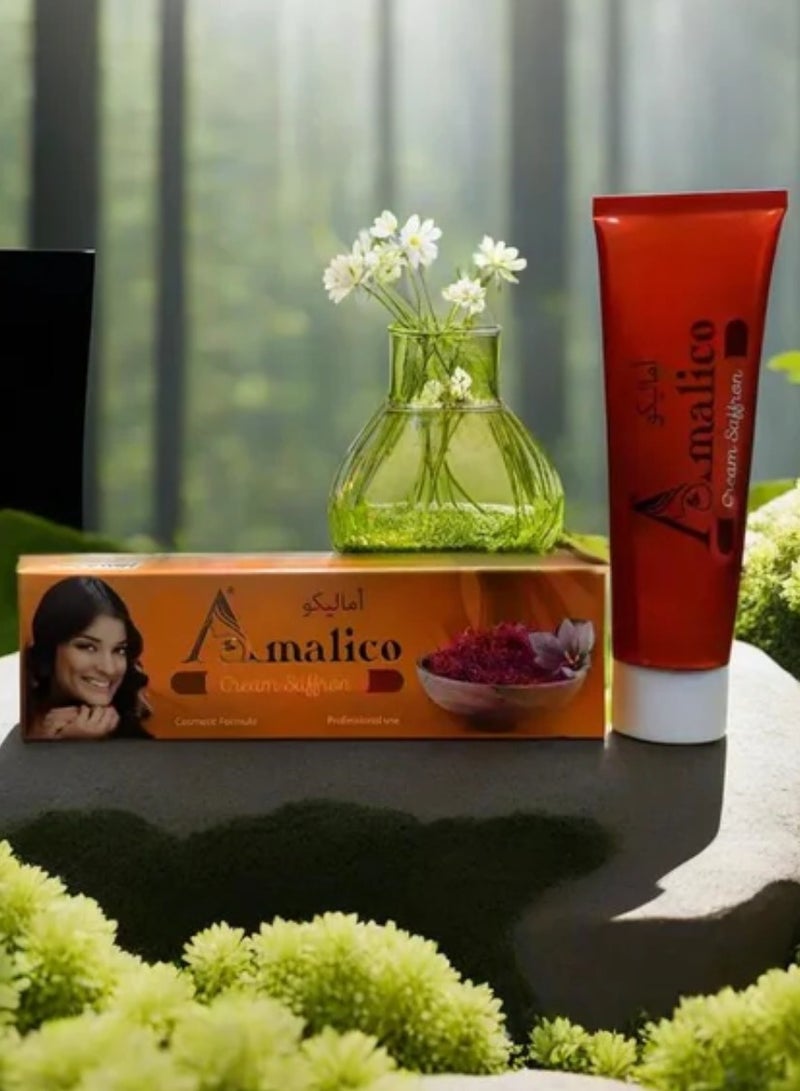 اماليكو كريم تفتيح البشرة الزعفران 50 مل - Image 2