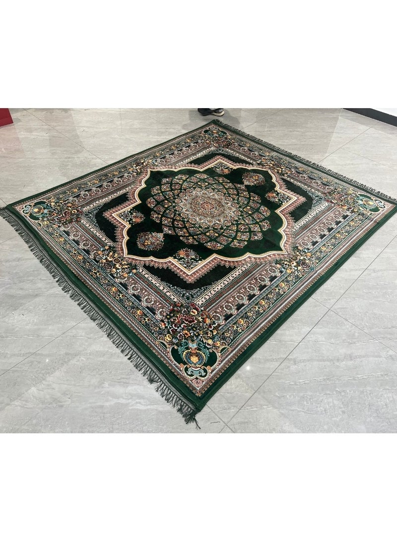 Stargold Interior Decoration Luxurious Indoor Home Floor Carpet Bedroom and Living Room Rug Anti Slip Floor Carpets, 180x200 cm, Polyester, Rectangle