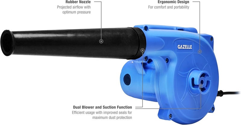 Gazelle GB8000 220V Variable Speed Blower, 680W - Image 2