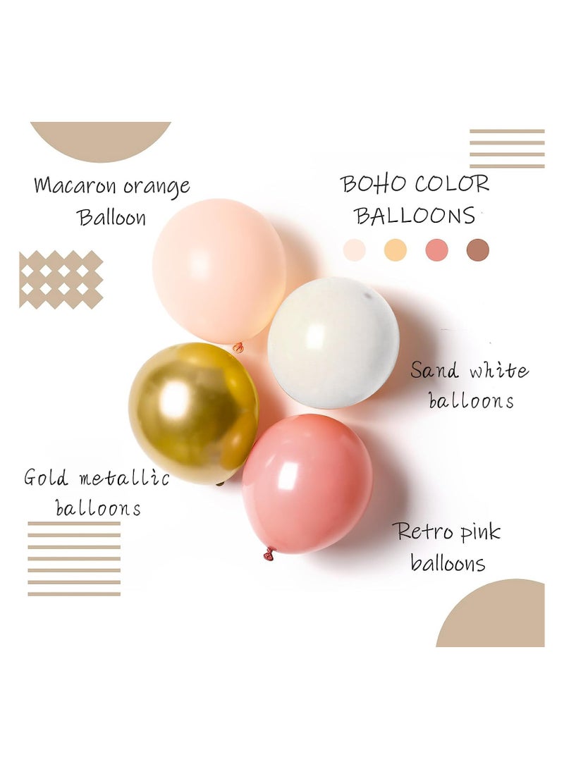 أحمر الخدود الوردي بالون عارية مجموعة اكليلا من الزهور ، والرمل الوردي الأبيض والذهب المعدني بالون عارية الطفل دش العروس دش عرس عيد ميلاد الحزب الديكور - Image 3