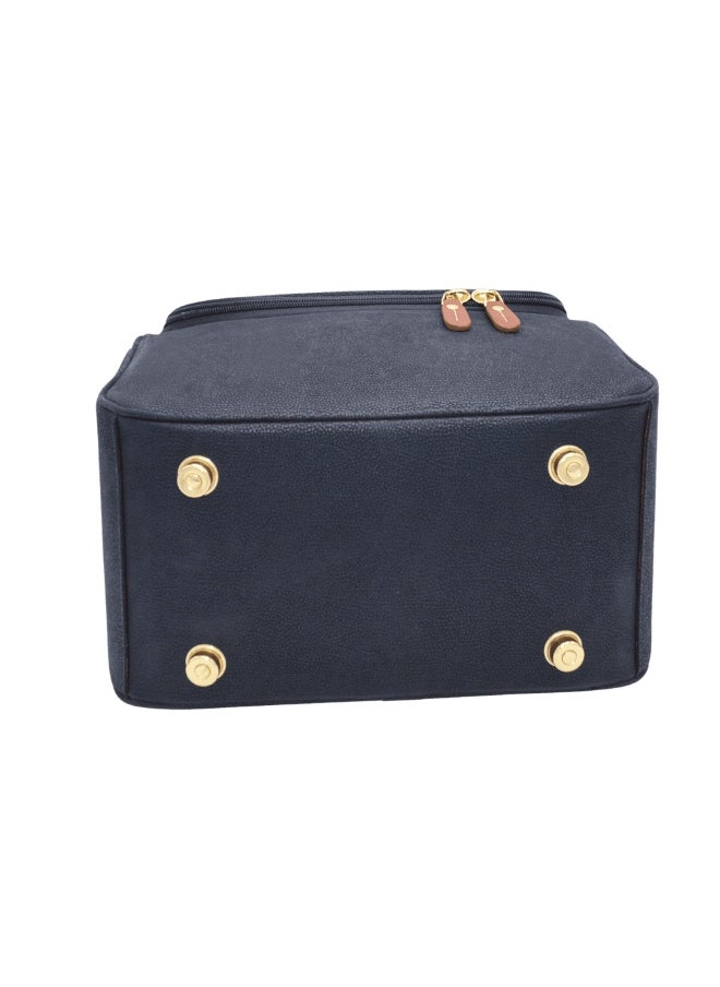 جامب New Uppsala Vanity Beauty Case 32 cm Navy Blue  - Image 4