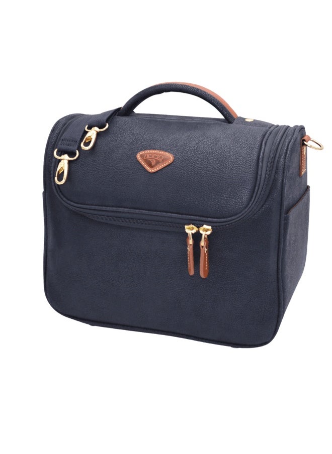 جامب New Uppsala Vanity Beauty Case 32 cm Navy Blue  - Image 1