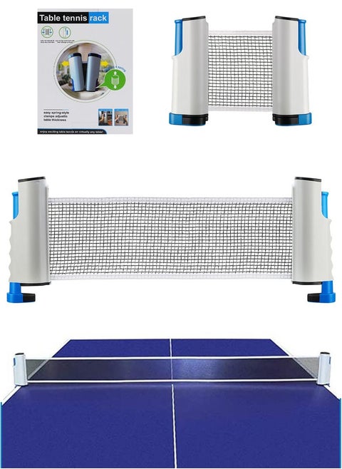 Premium Retractable Table Tennis Net, Portable Ping Pong Net And Post 1.75M, Perfect for All Ping Pong Tables, Office Desk, Home Kitchen, Dining Table, Fits Any Tables, Easy To Install