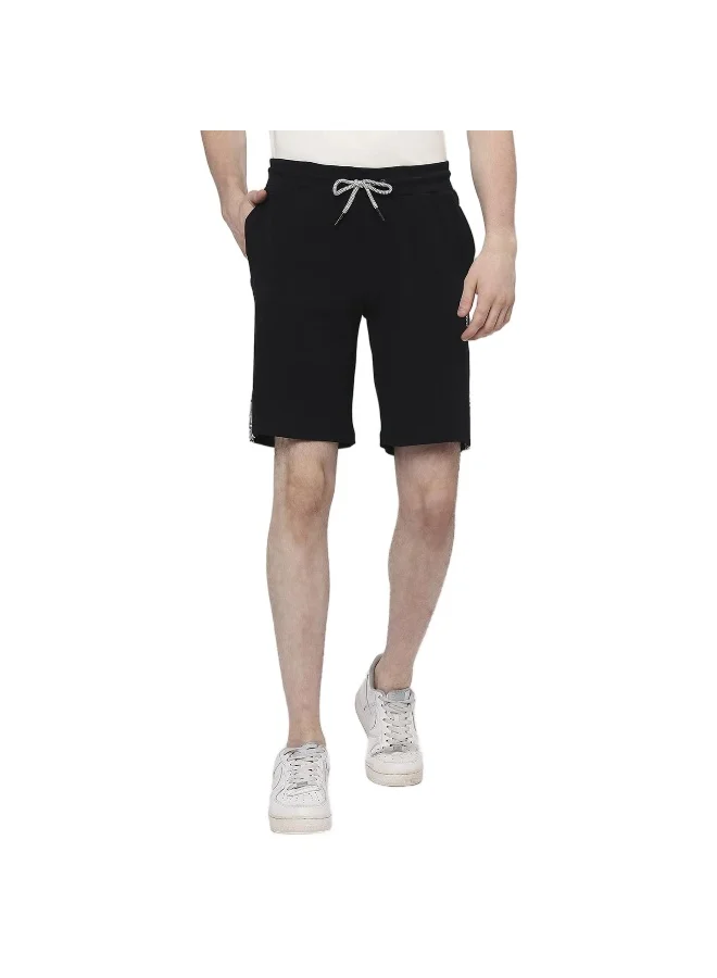 بيينغ هيومان Mens Black Regular Fit Shorts