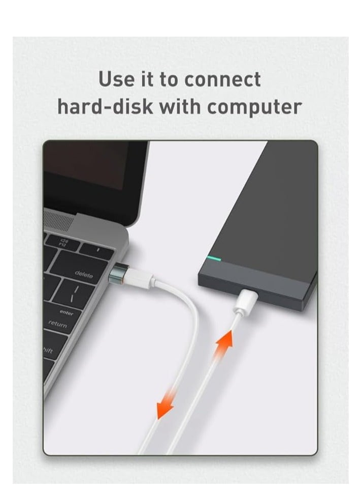YUNSYE - Type C to USB Adapter,USB to USB C Adapter ,USB C Female to A Male Type C to USB Adapter Charger Converter, USB A to USB C Adapter Type C Adapter for iPad Pro Air AirPods, iPhone 14 Pro Max - Image 1